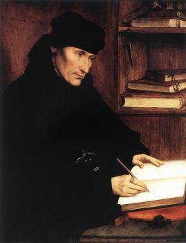 崑汀 馬西斯 Portrait of Erasmus of Rotterdam